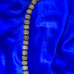 Necklace {Gold & Brown}